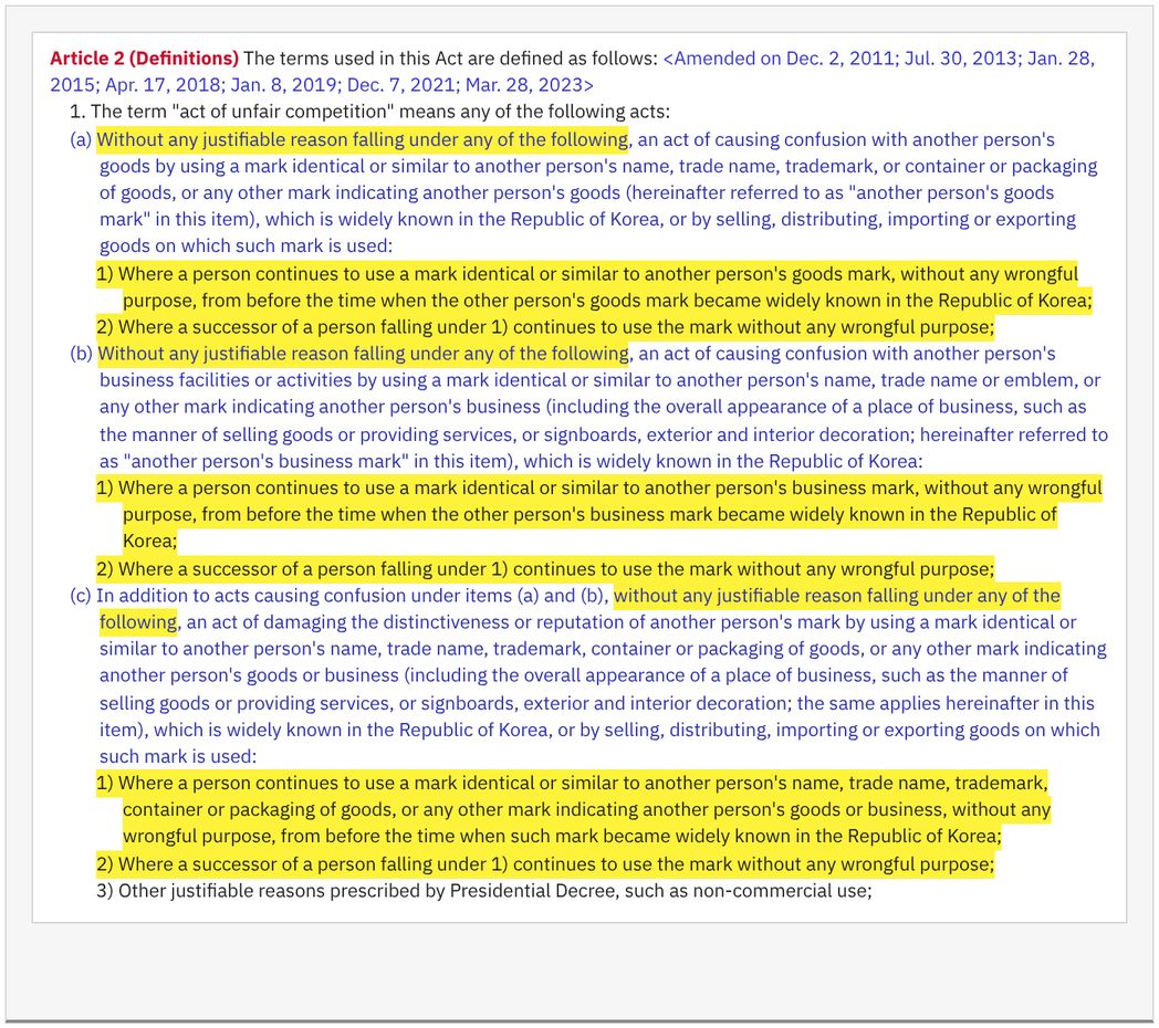 [Patent Talk] Following the Trademark Act, the Unfair Competition Prevention Act Now Also Protects Prior Users of Marks