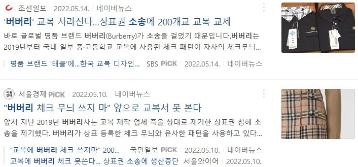 [Patent Talk] Why Burberry Protects Its Check Pattern with Trademark Rights