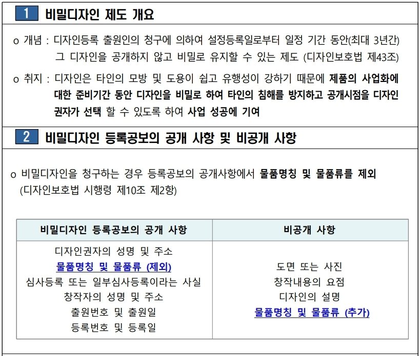 [특허, 톡!] 제품 출시 늦어질 때 '비밀디자인' 제도 활용을