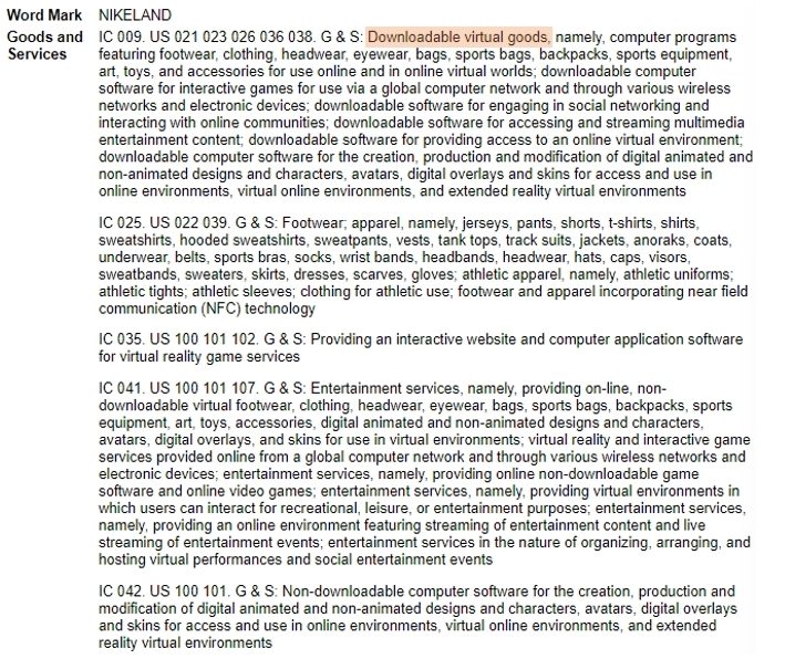 [Patent Talk] Nike's Trademark Applications for Virtual Goods and the Metaverse
