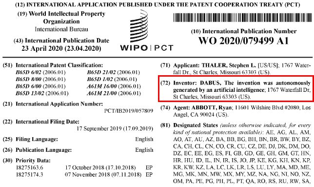 [Patent Talk] Can Artificial Intelligence (AI) Be an Inventor?